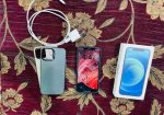 I phone 12 Full box, Charger.