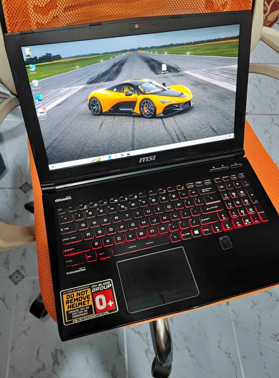 MSI gaming 16/256 gb