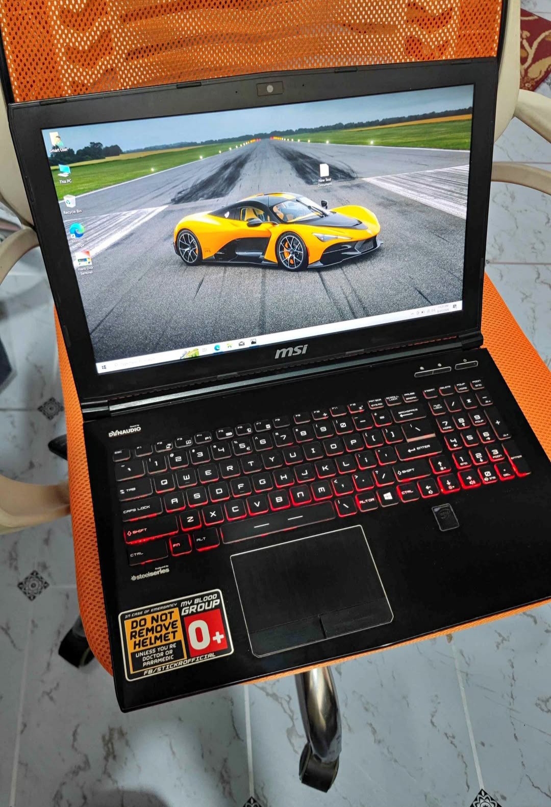 MSI gaming 16/256 gb