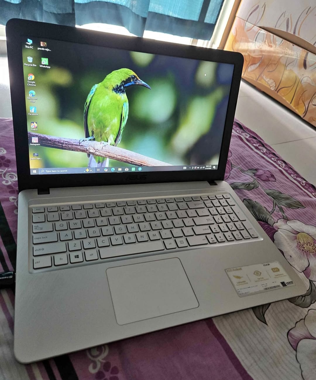 Asus Vivobook big size slim laptop