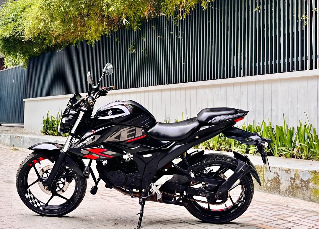 Sujuki Gixxer LED Curborator-2021 Model-2022 Registration-Tax token2027