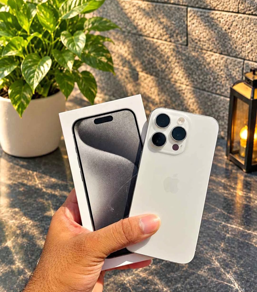 15 Pro / White Titanium❤️‍🔥