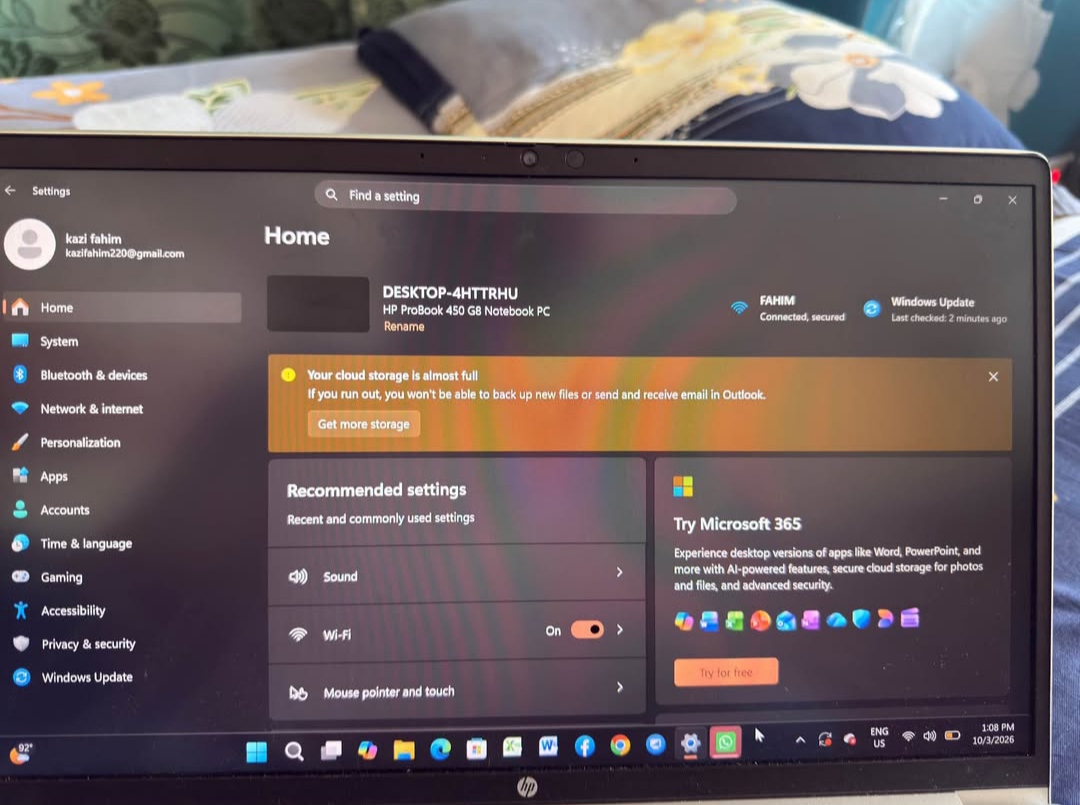 Hp probook 450 G8 notebook