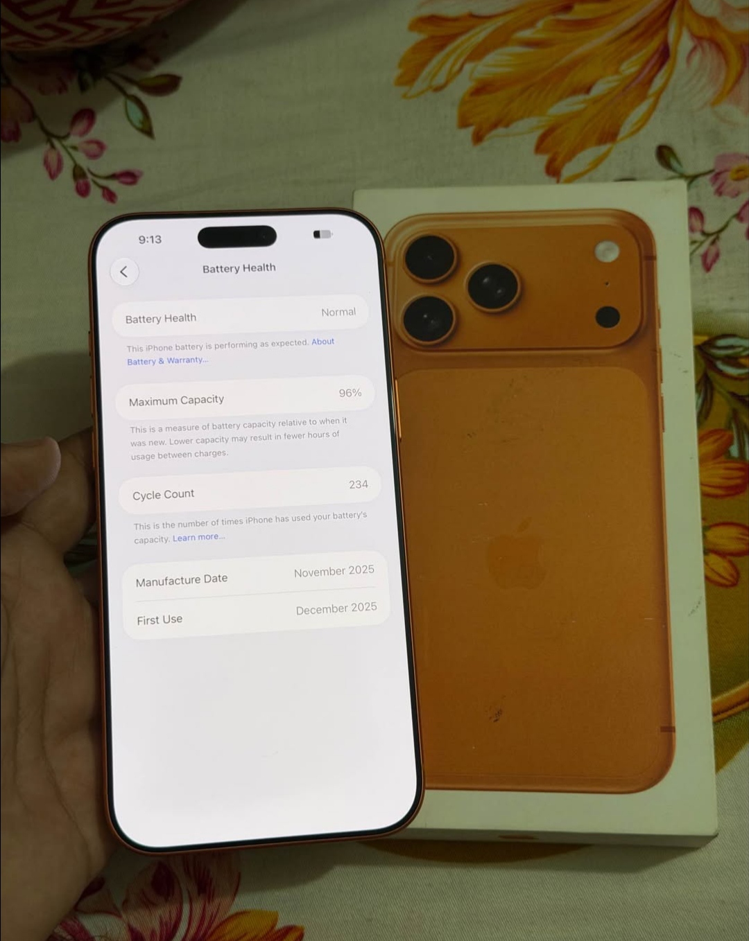 apple i phone 17 pro max full box