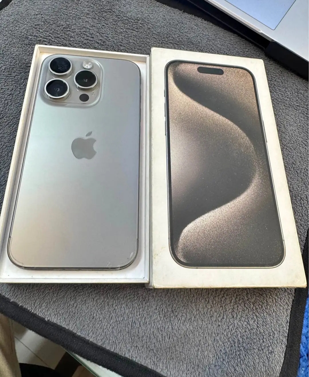 📱iPhone 15 Pro 128gb With Box✅ 📍Location:Narsingdi Sadar