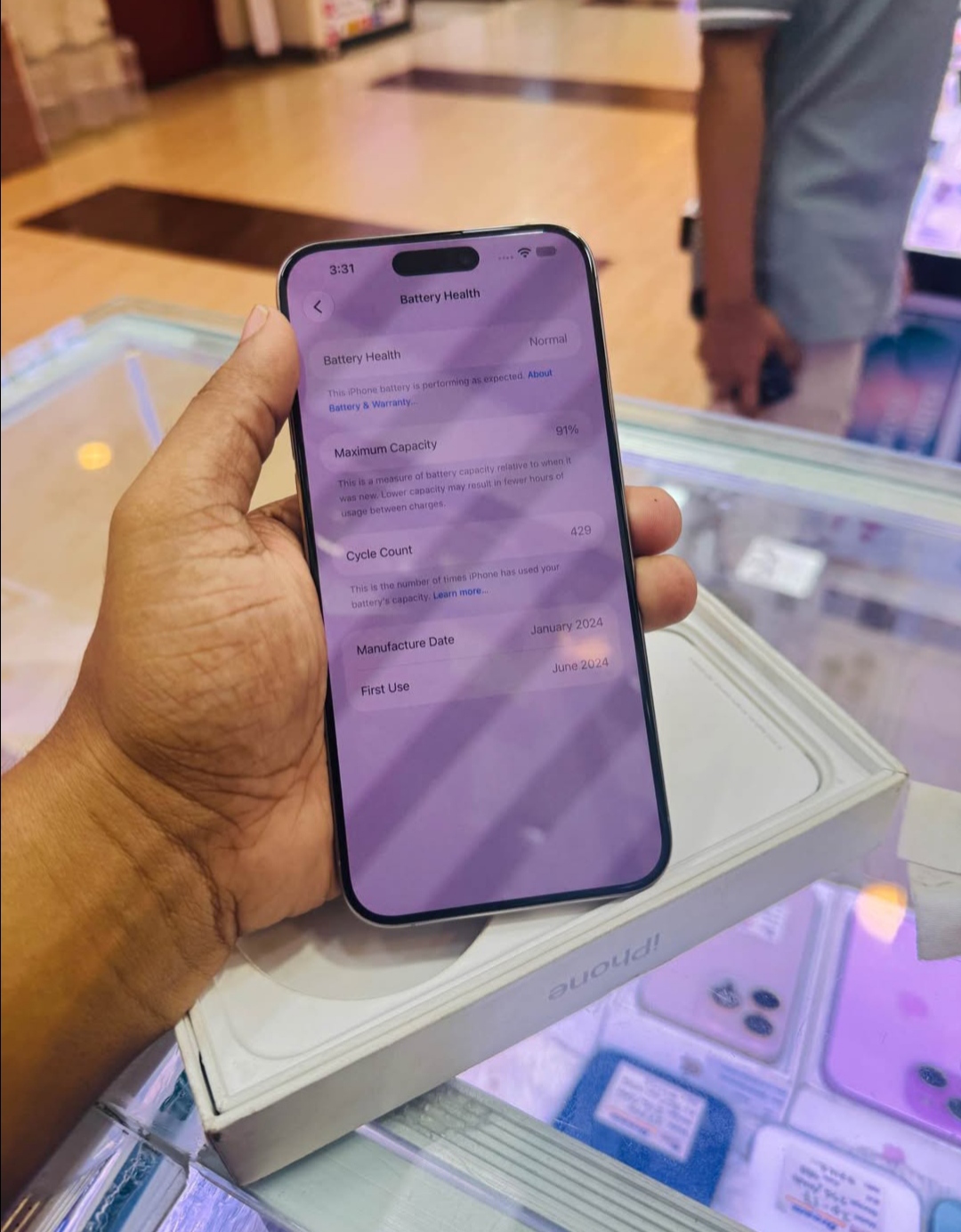 iPhone 15 pro max 256 ZP/A