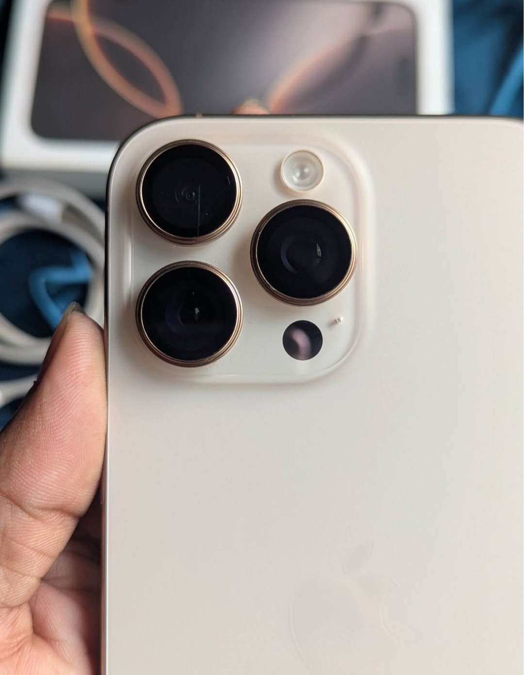 iPhone 16 pro Max desert titanium