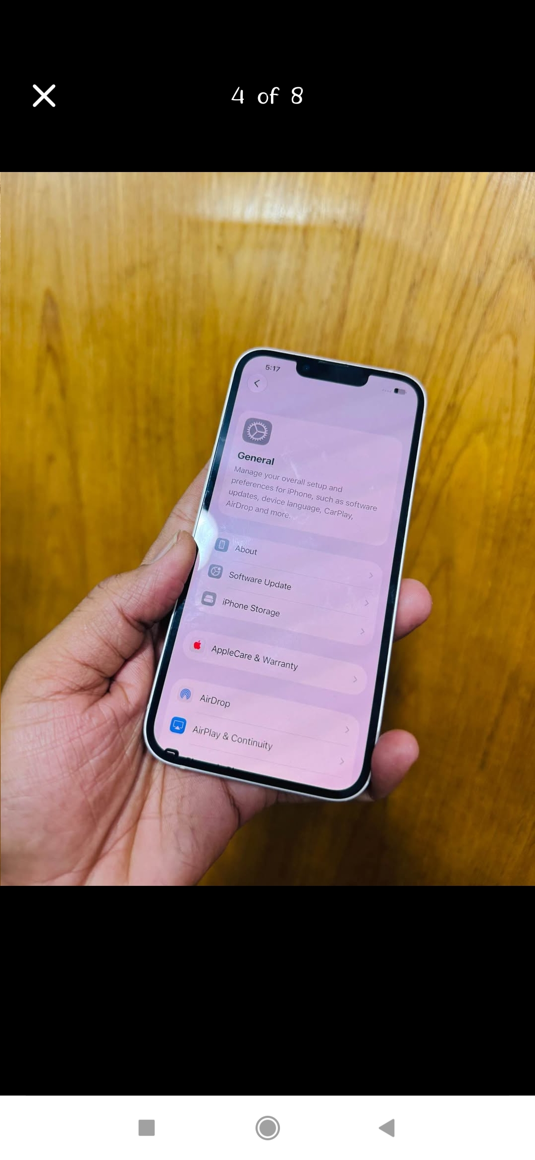 iPhone 15pro max (natural titanium )512gb with Box